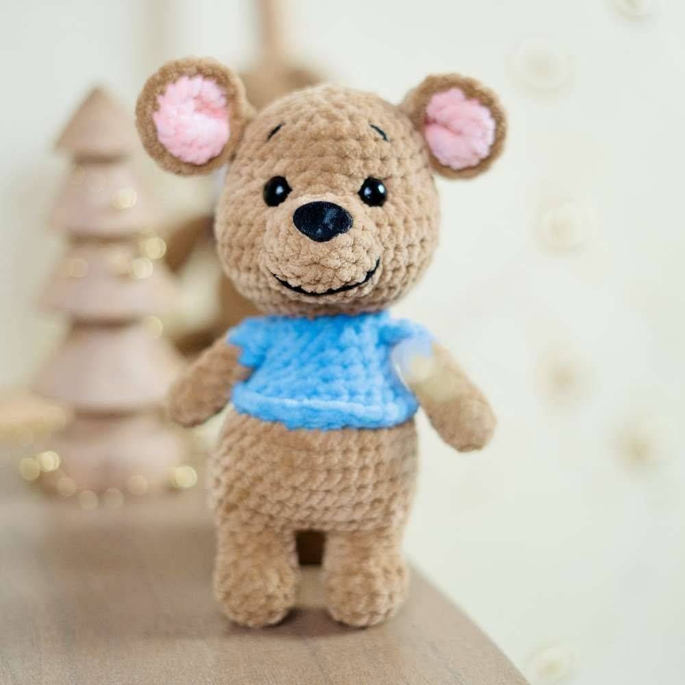 عروسک بافت بچه خرس